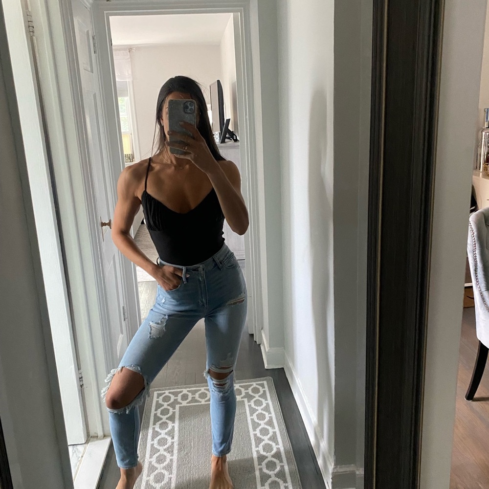 Tiger mist black bodysuit